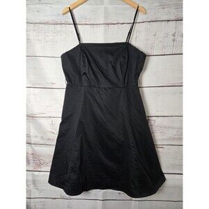 Gap Womens Dress Size 18 Black Sleeveless Convertible To Strapless Shelf Bra